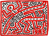 Keith Haring Untitled, 1983 Keith Haring artwork  Keith Haring Foundation