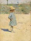 Henri Martin, Junge Bäuerin in der Sonne, 1890 © Mulhouse, Musée des Beaux-Arts