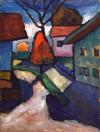 Gabriele Mnter, Strae in Murnau, 1931  ahlers collection, VG Bild-Kunst, Bonn 2024