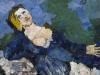 Oskar Kokoschka Frau in Blau, 1919 © Fondation Oskar Kokoschka / VG Bild-Kunst, Bonn 2024, Staatsgalerie Stuttgart