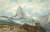 Thomas Ender | Das Matterhorn vom Gornergrat gesehen, 1854 | ALBERTINA, Wien © Foto: ALBERTINA, Wien 