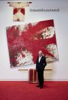 Karlheinz Essl in der Ausstellung © Manfred Thumberger