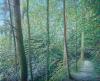&copy; Celso Martínez Naves. Sternwald 9, 2014, Öl auf Leinwand, 120 x 150 cm