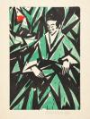 Otto Lange, Dame in Grün, 1918/19, Kunsthalle Mannheim, Foto: Kunsthalle Mannheim / Cem Yücetas 